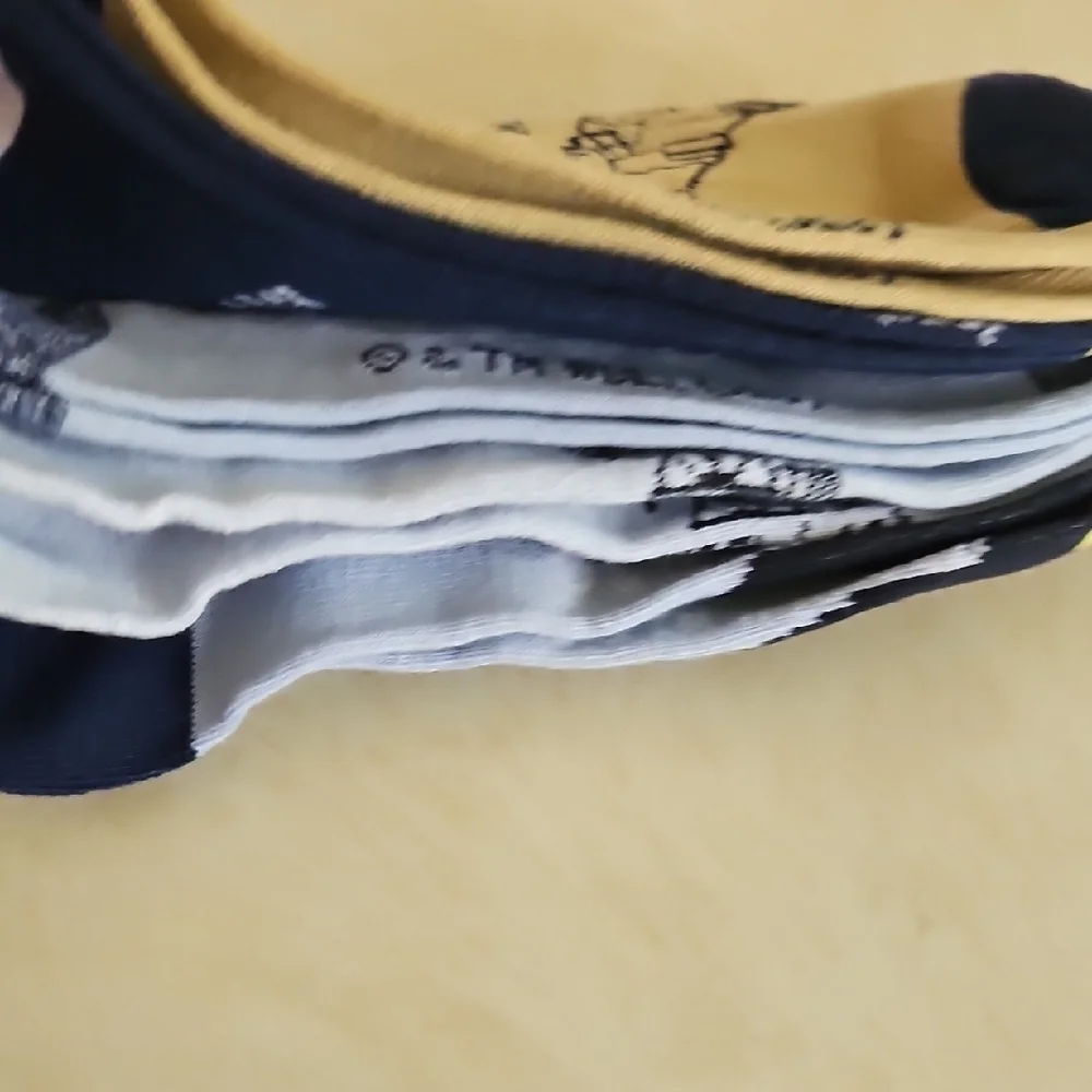 Warner Bros. Blue and Yellow Casual Socks